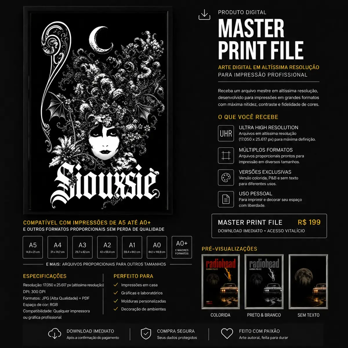 Poster Siouxsie and the Banshees