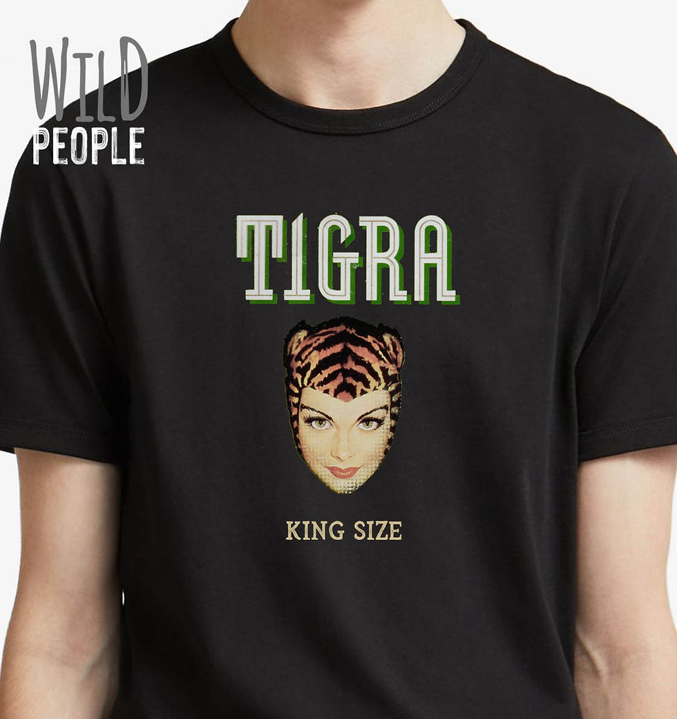 Miniatura: Camiseta Tigra Cigarettes