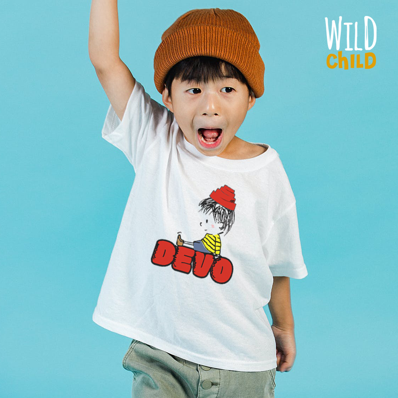 Camiseta Infantil Devo - Wild Child