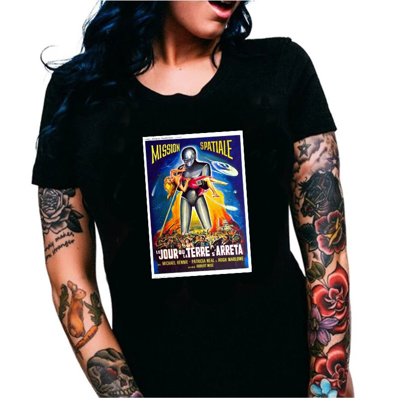 Miniatura: Camiseta O Dia em que a Terra Parou (1951)