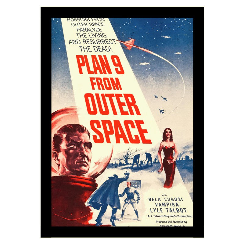 Quadro do Filme Plan 9 from Outer Space