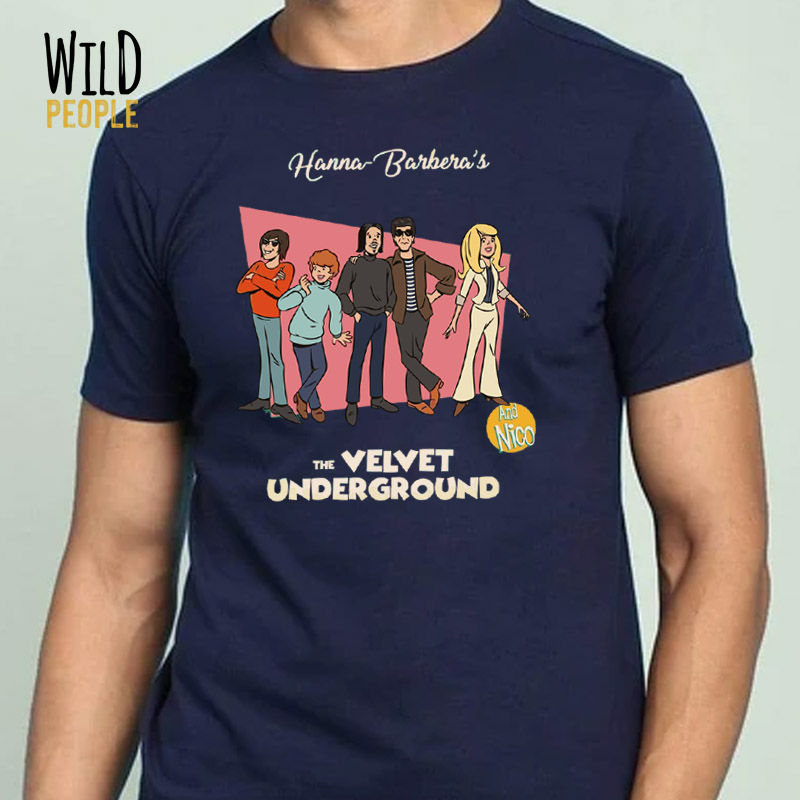 Miniatura: Camiseta The Velvet Underground - Hanna Barbera - Silk Digital