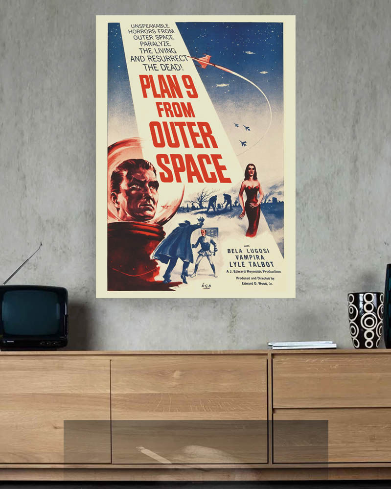 Poster Filme Plan 9 from Outer Space