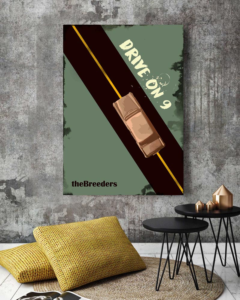 Poster The Breeders - Drive on 9