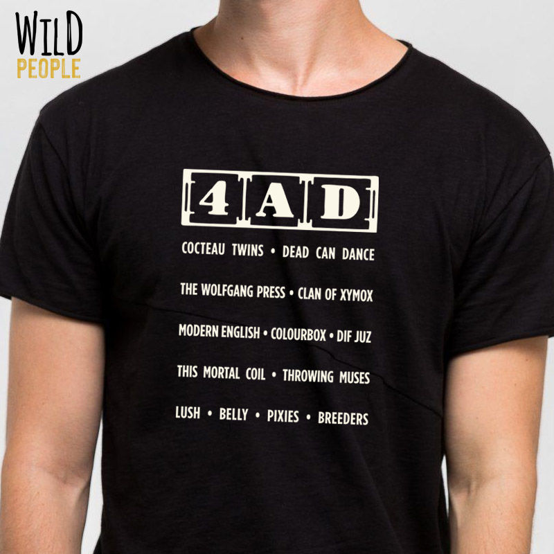 Miniatura: Camiseta 4AD Records