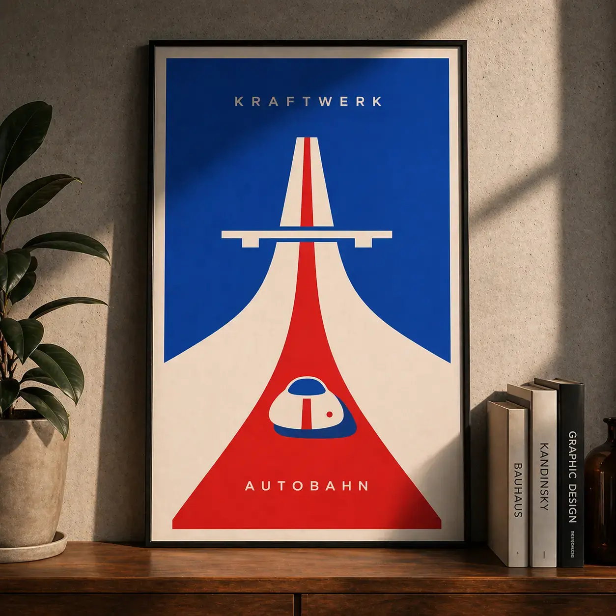 Quadro Kraftwerk Autobahn - 40cm x 50cm