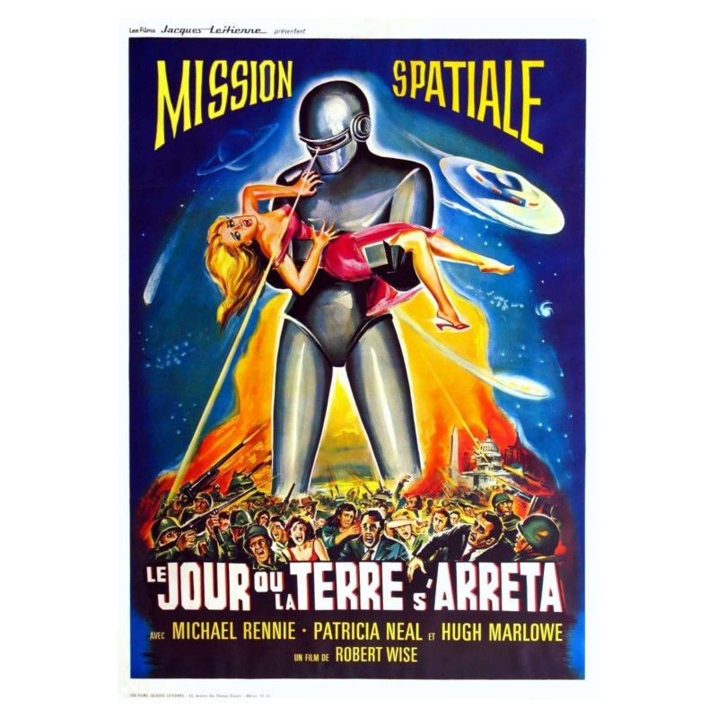 Camiseta O Dia em que a Terra Parou (1951)