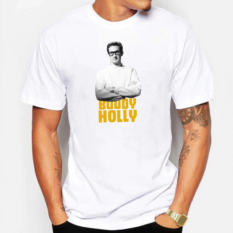 Camiseta Buddy Holly - Coleção 50's