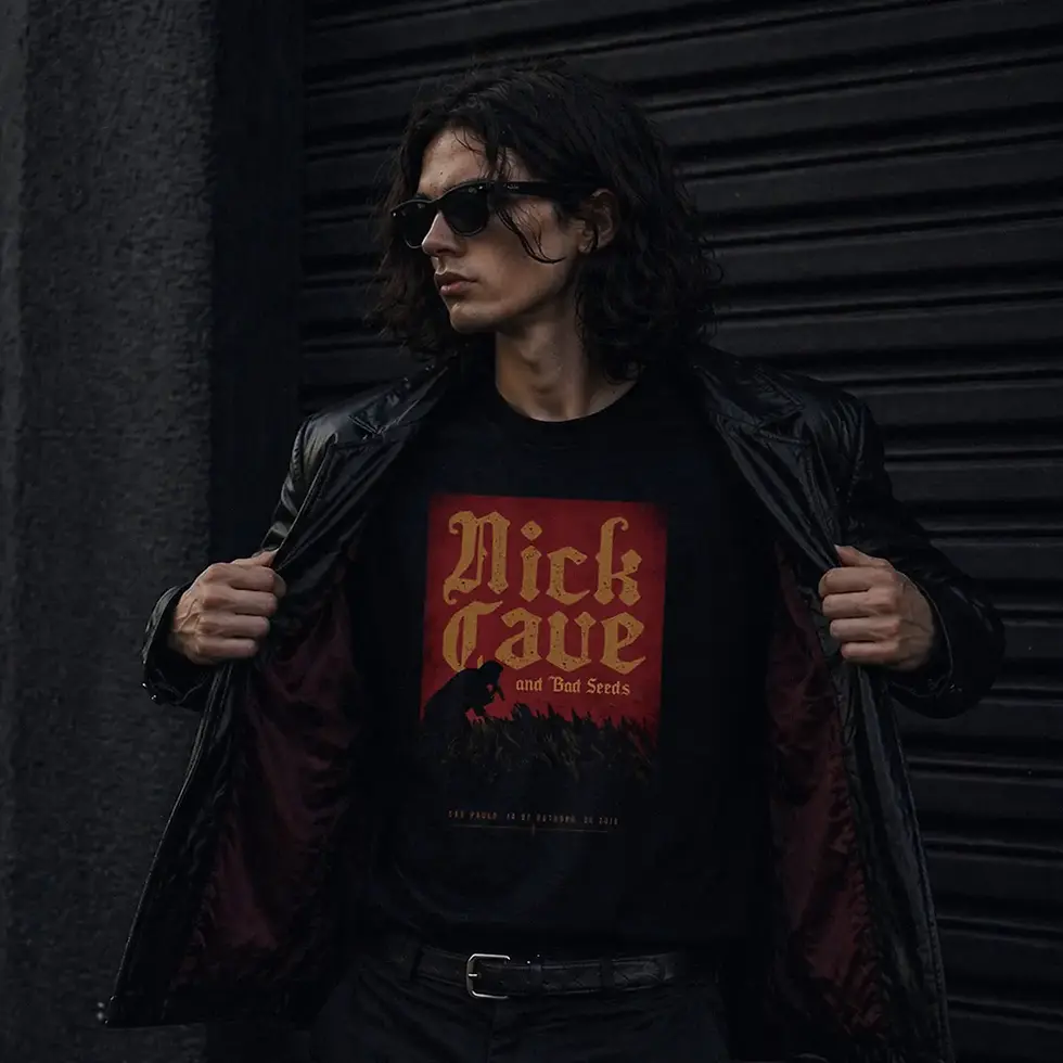 Miniatura: Homem vestindo camiseta Nick Cave and Bad Seeds - Devotion