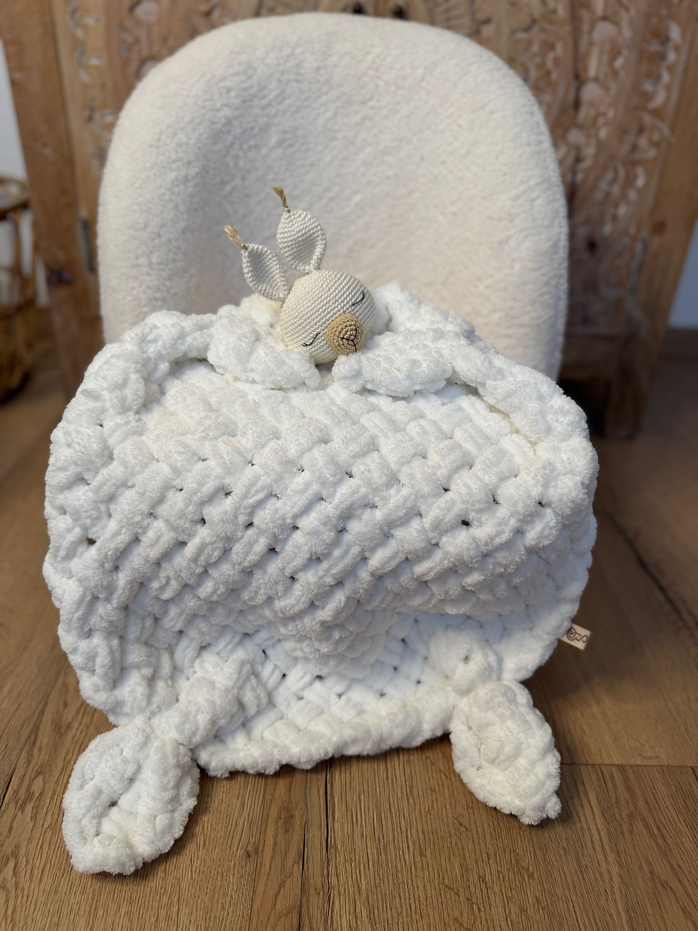 Miniatura: Doudou lange lama