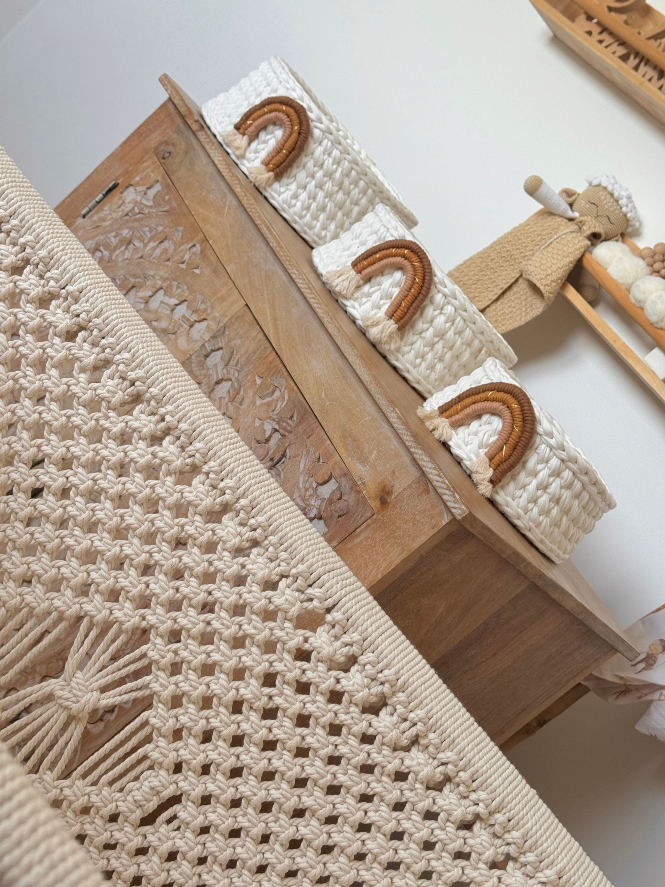 Set de 3 Paniers Rainbow