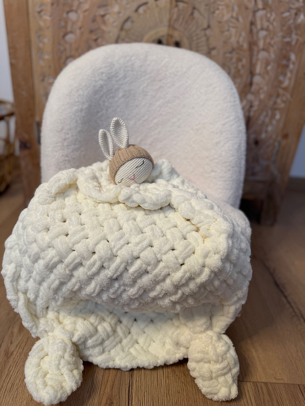Miniatura: Doudou lange lapin