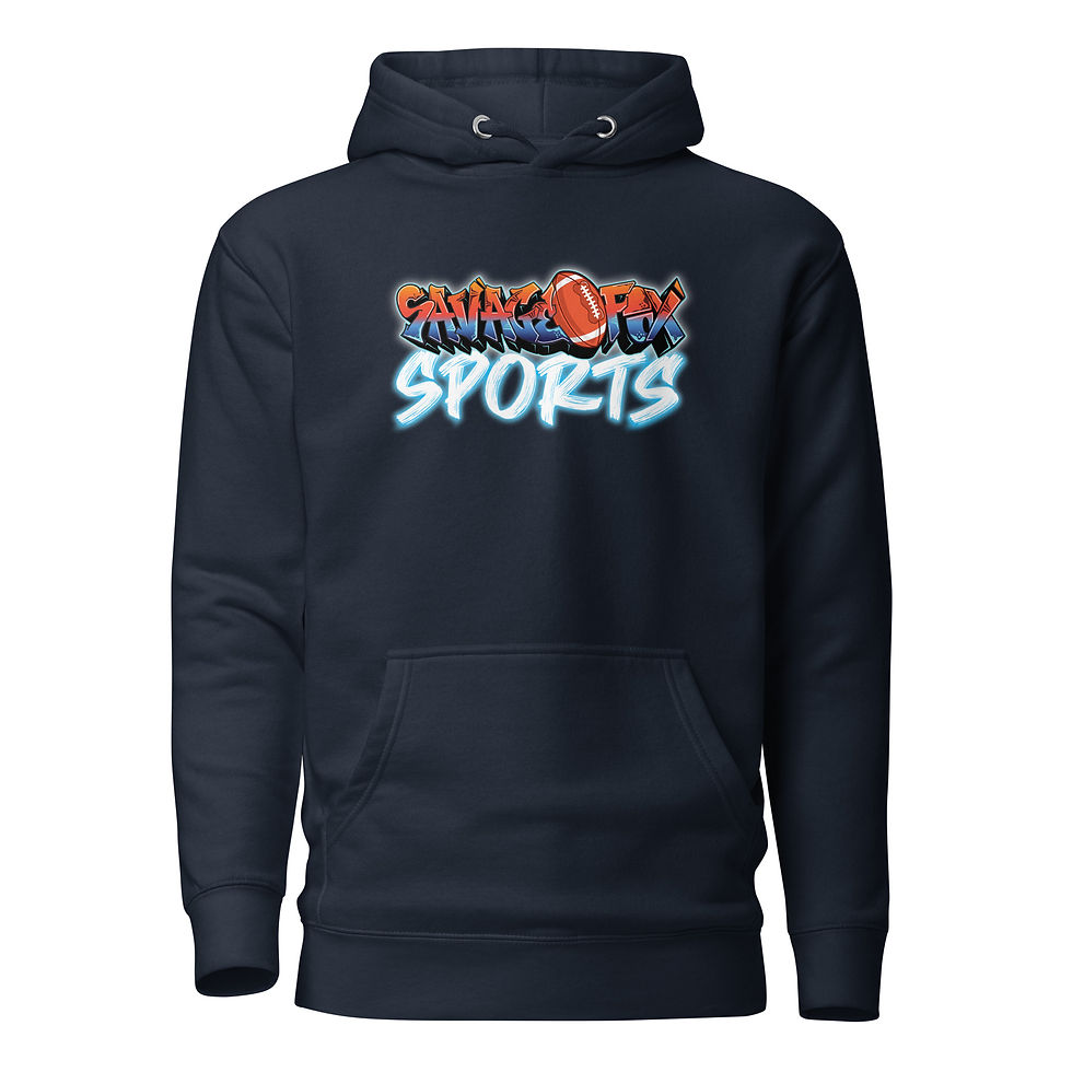 Thumbnail: Unisex Football Premium Hoodie