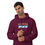Thumbnail: Men's eco raglan hoodie strip logo