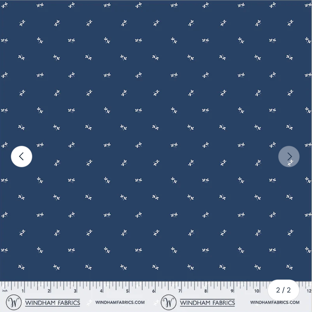 Front Porch- Sprinkled Leaves, Blue