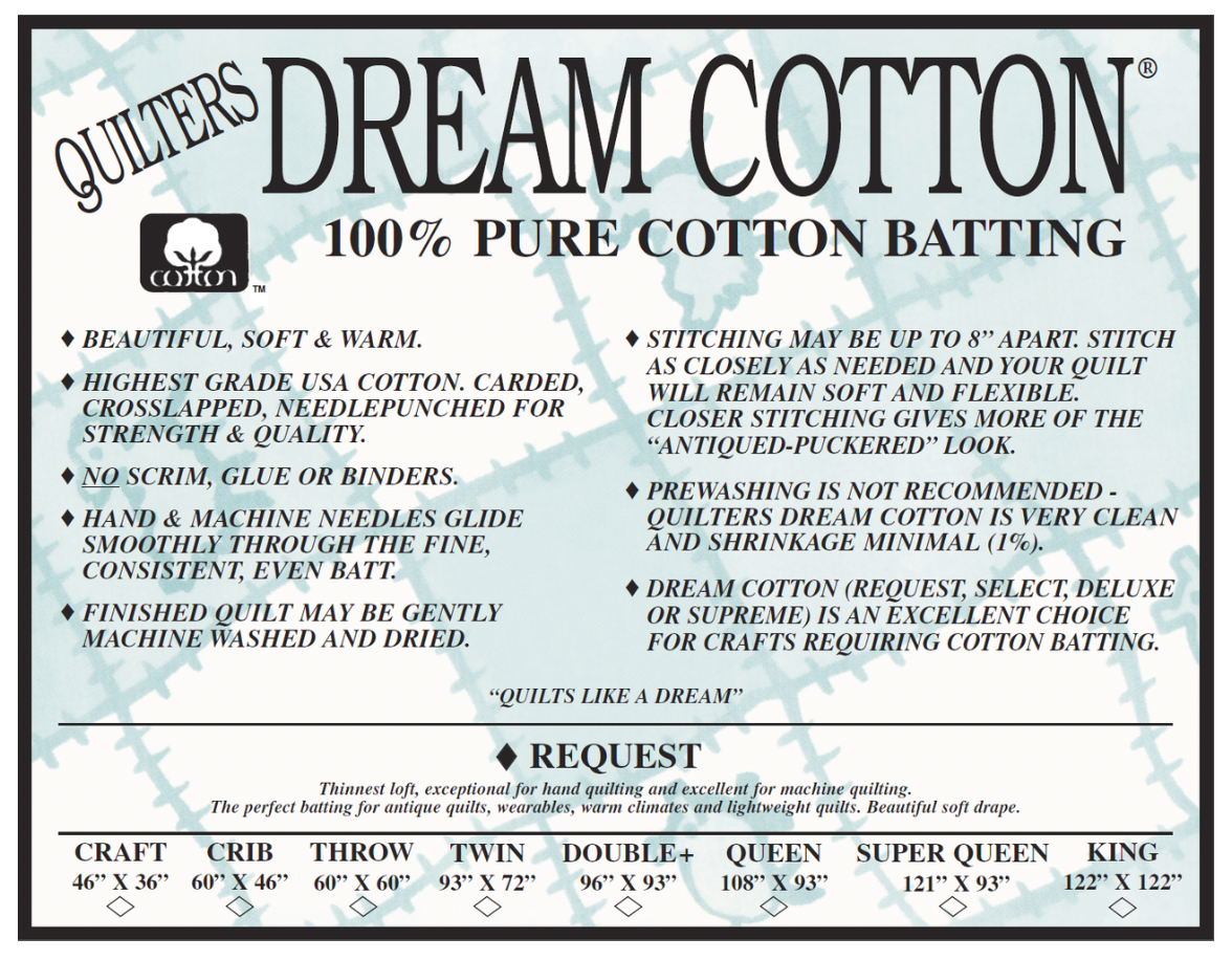 Quilters Dream Request Twin (93" X 72")