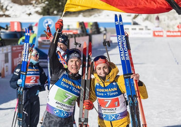 Erster Weltcupsieg für Vanessa Voigt und Justus Strelow