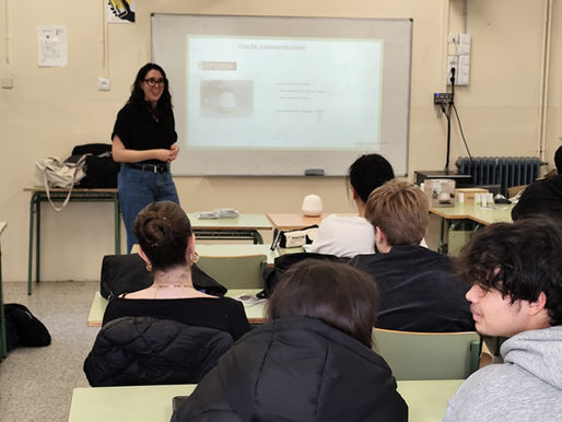 Xerrada formació Pranarôm a CFGM Farmàcia i Parafarmàcia