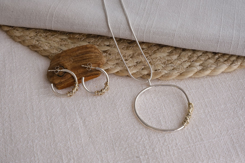 Thumbnail: 9ct Gold Wrapped Pendant