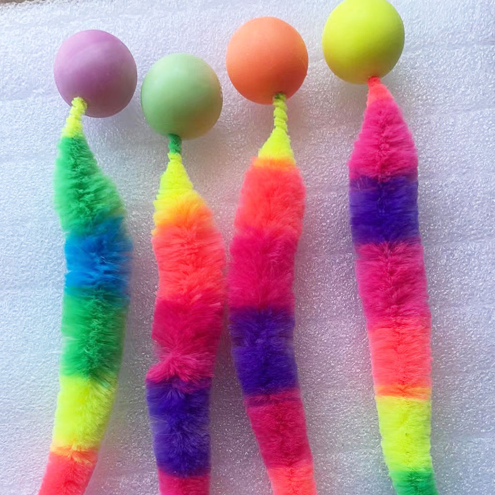 Interactive Cat Bouncing Ball Toy