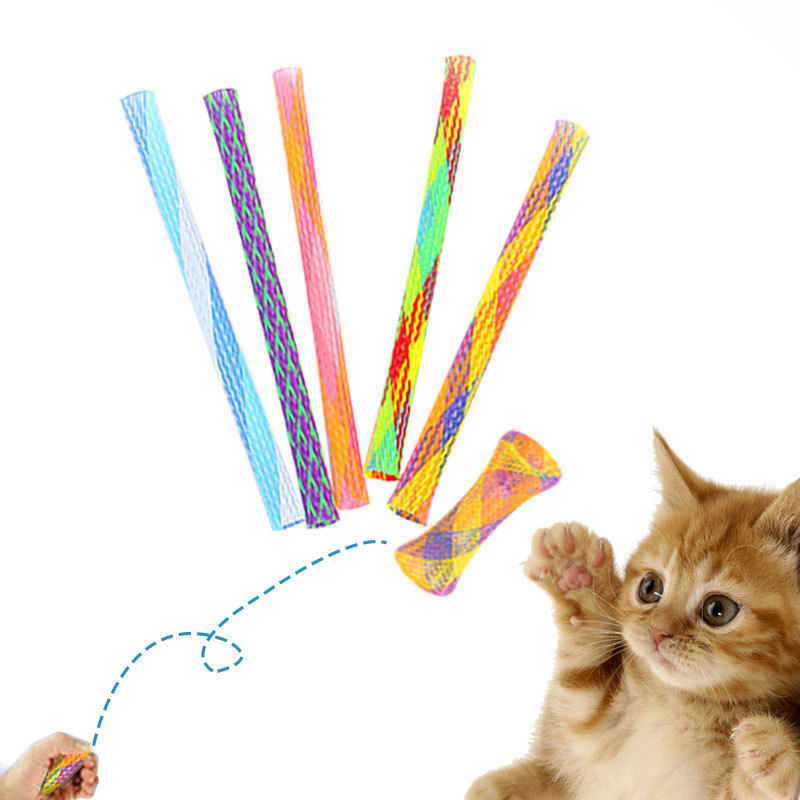Telescopic Cat Wand Toy – Spring Interactive