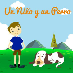 UN NIÑO Y UN PERRO