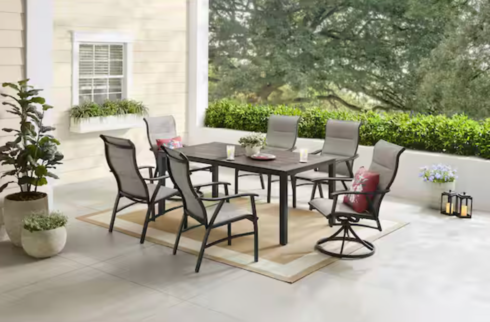 Handyman services for new patio furniture assembly.