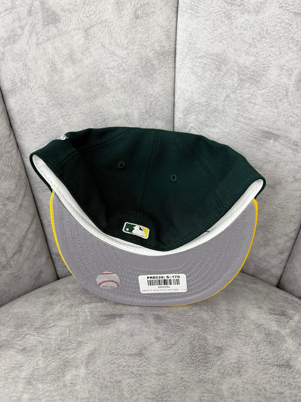 Miniatura: 59FIFTY OAKLAND ATHLETICS GREEN WORLD SERIES 1989