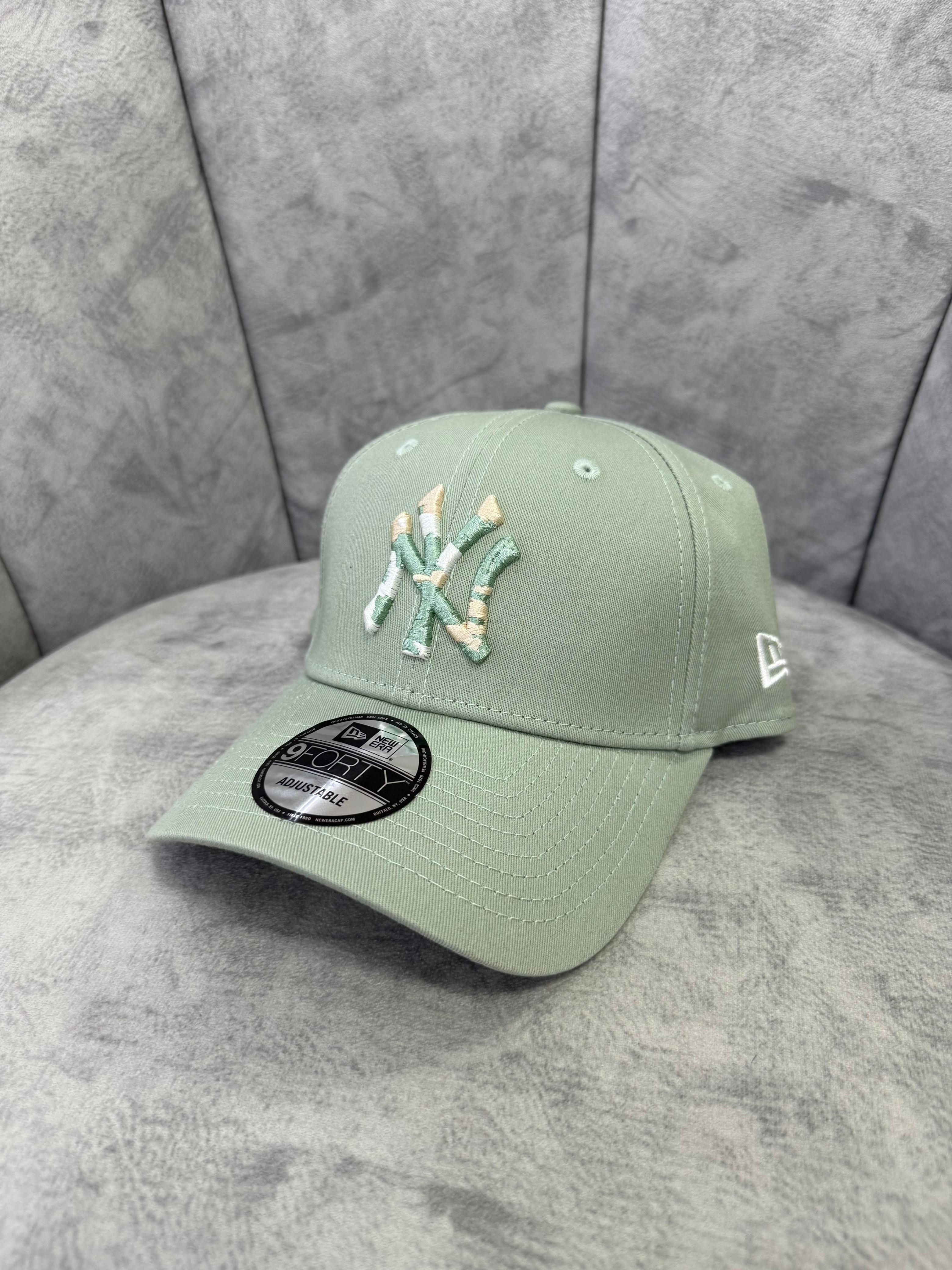 9FORTY NEW YORK YANKEES GREEN PASTEL CAMO INFILL