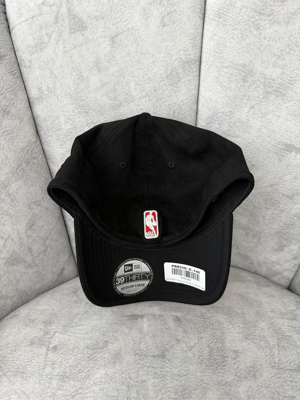 Miniatura: 39THIRTY CHICAGO BULLS BLACK FAUX SUEDE