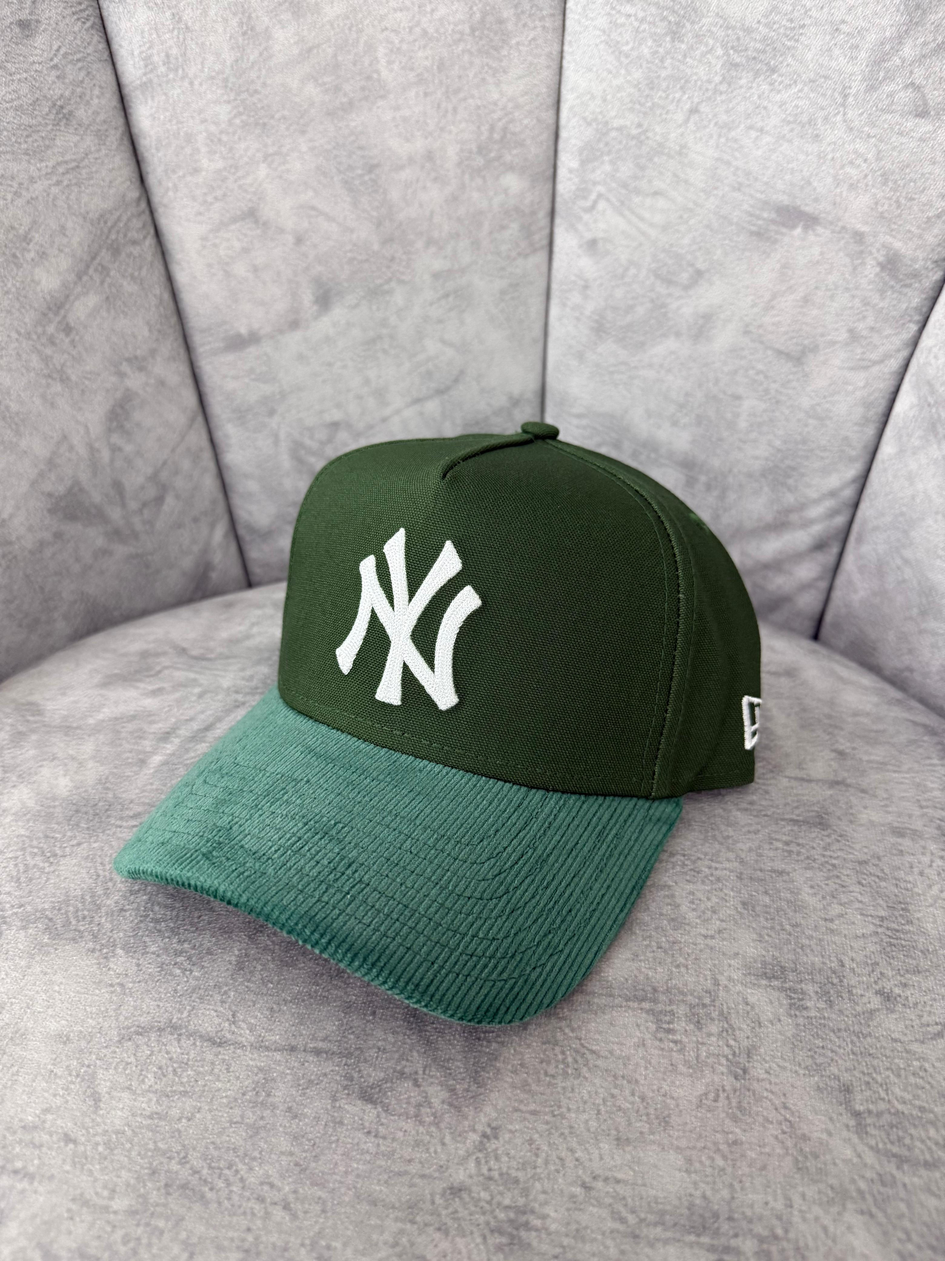 9FORTY AFRAME NEW YORK YANKEES DARK GREEN BEEF BROC PREM