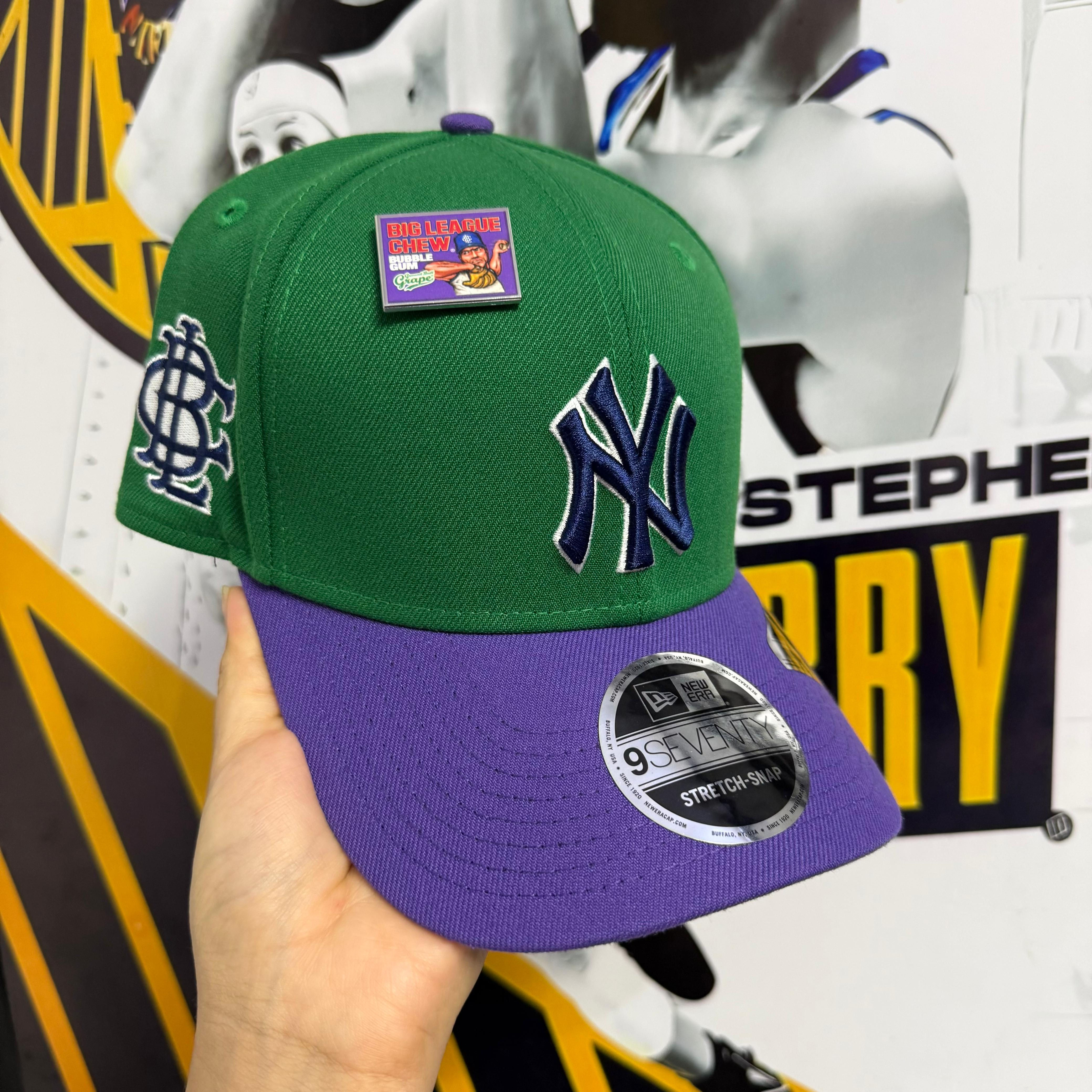 9SEVENTY NEW YORK YANKEES GREEN BIG LEAGUE CHEW 970