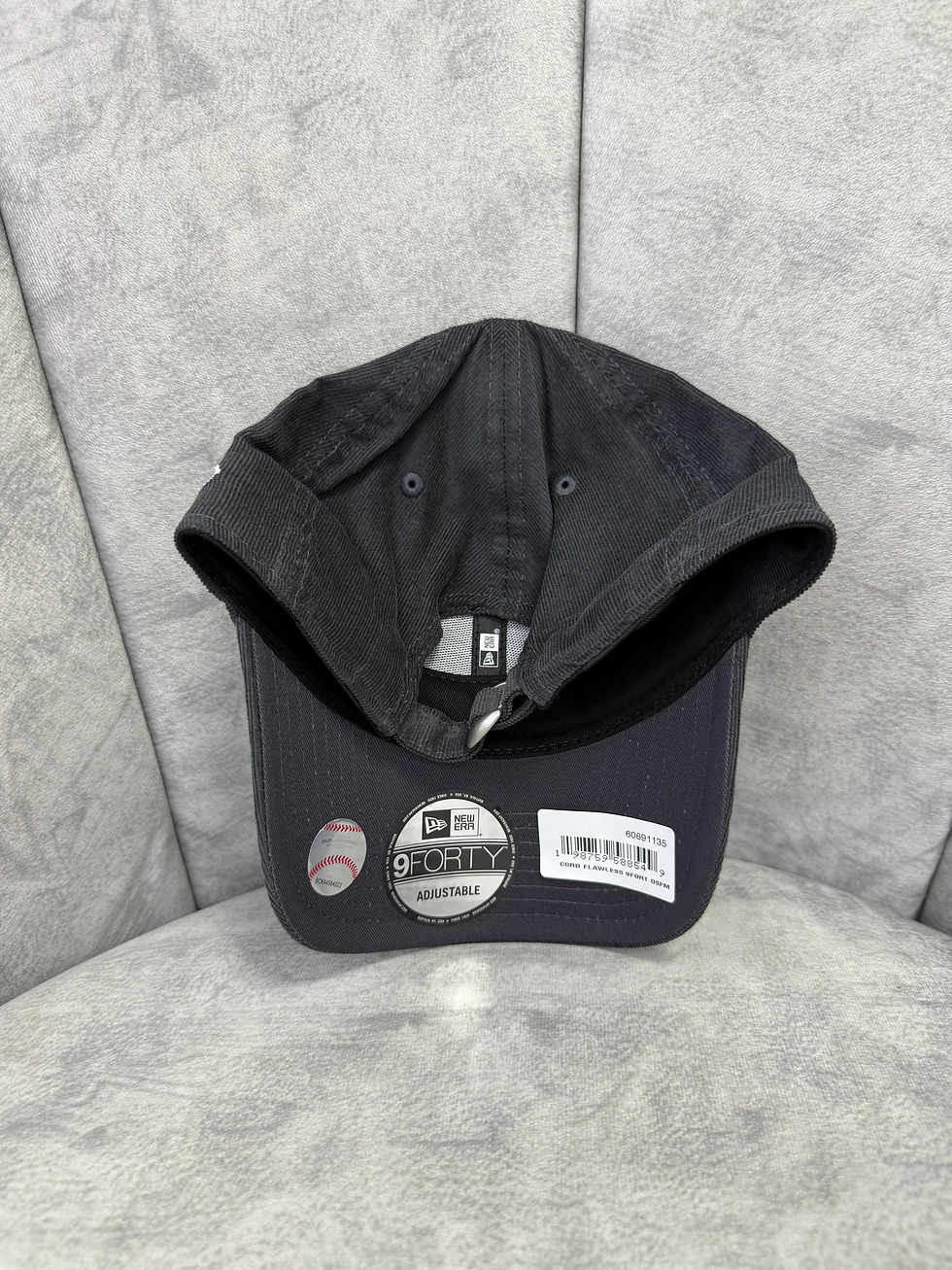 Miniatura: 9FORTY NEW YORK YANKEES GREY CORD FLAWLESS