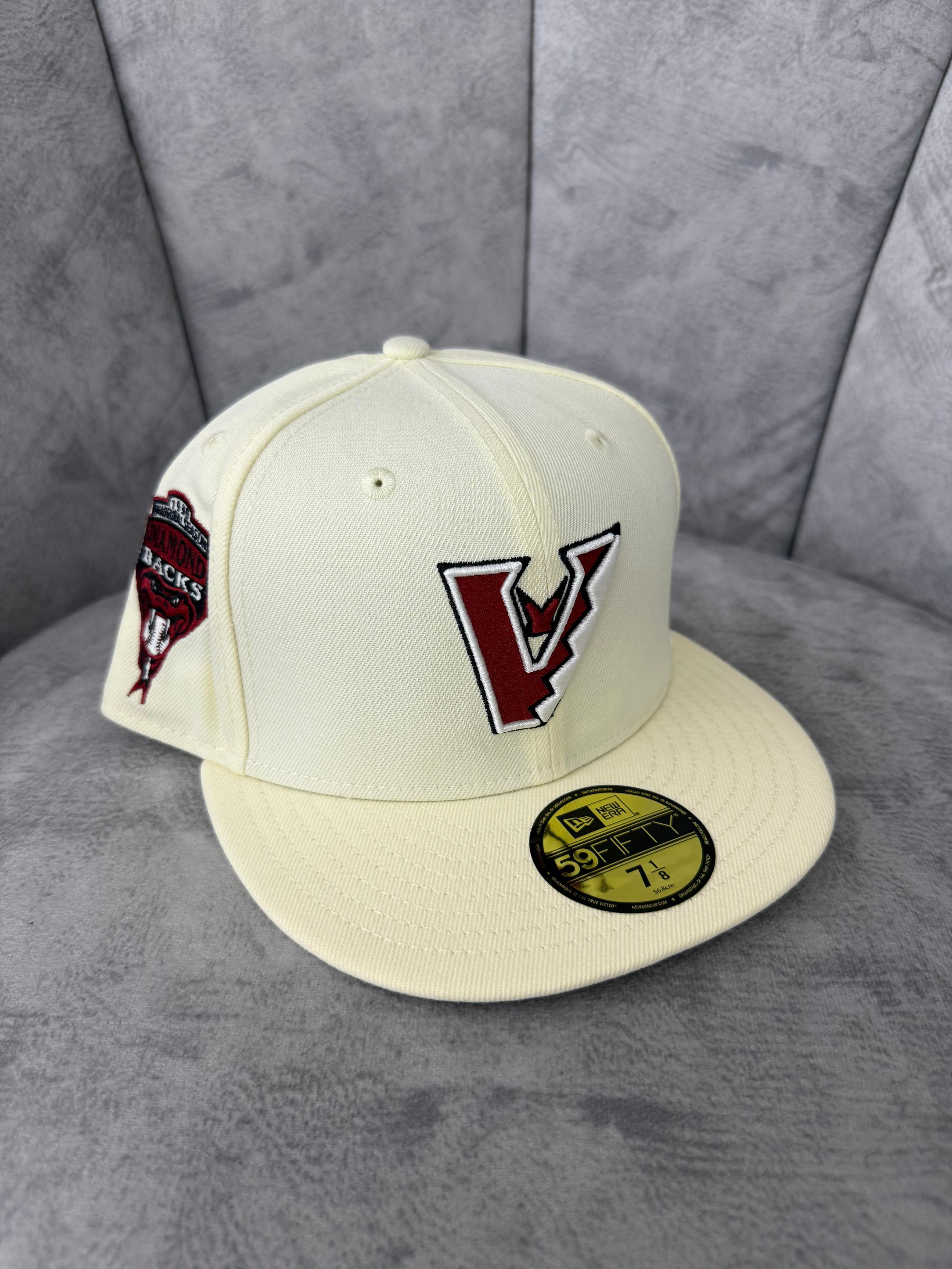59FIFTY ARIZONA DIAMONDBACKS WHITE UPSIDE DOWN