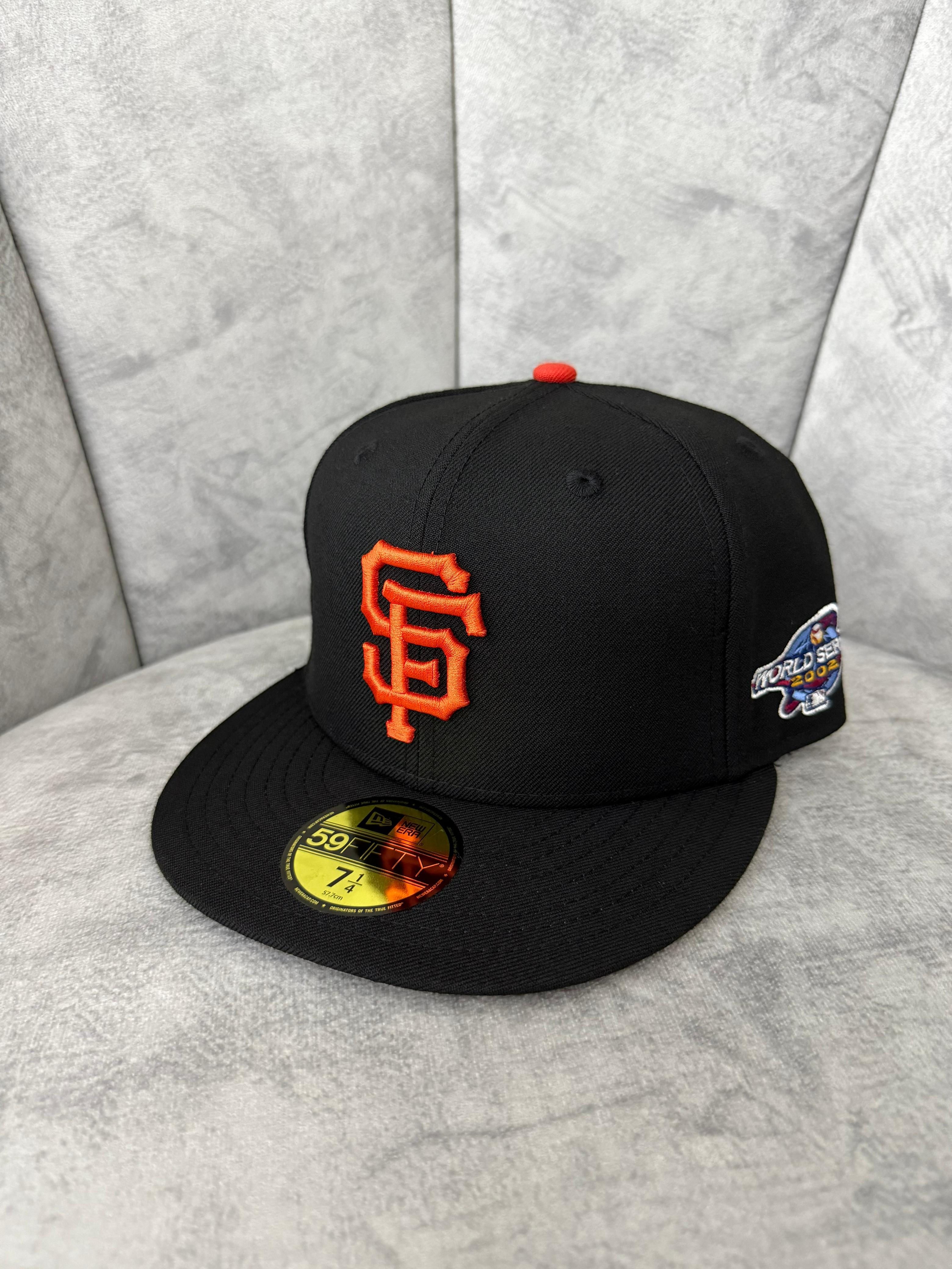 59FIFTY SAN FRANCISCO GIANTS BLACK WORLD SERIES 2002