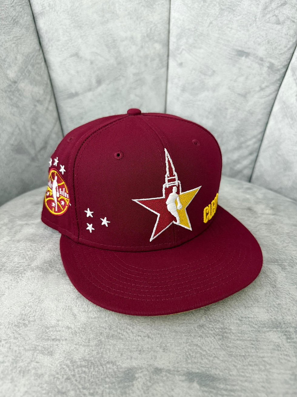 59FIFTY CLEVELAND CAVALIERS ALLSTAR GAME DARK RED