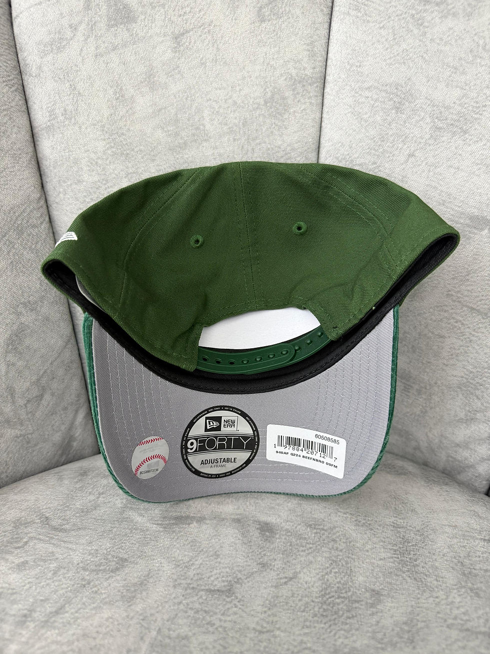 Miniatura: 9FORTY AFRAME NEW YORK YANKEES DARK GREEN BEEF BROC PREM