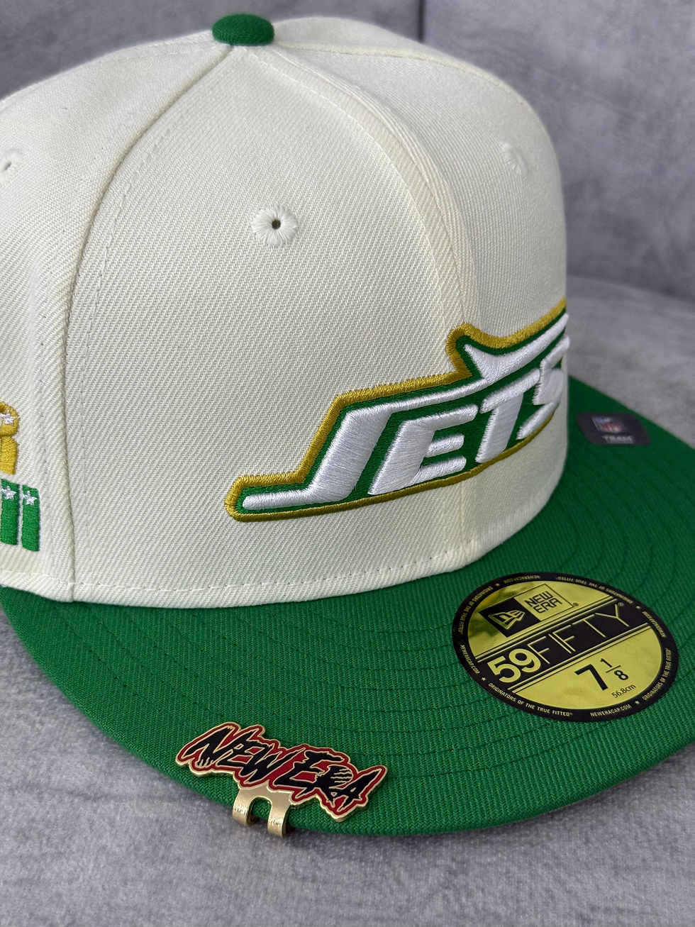 Miniatura: 59FIFTY NEW YORK JETS PIN PACK WHITE