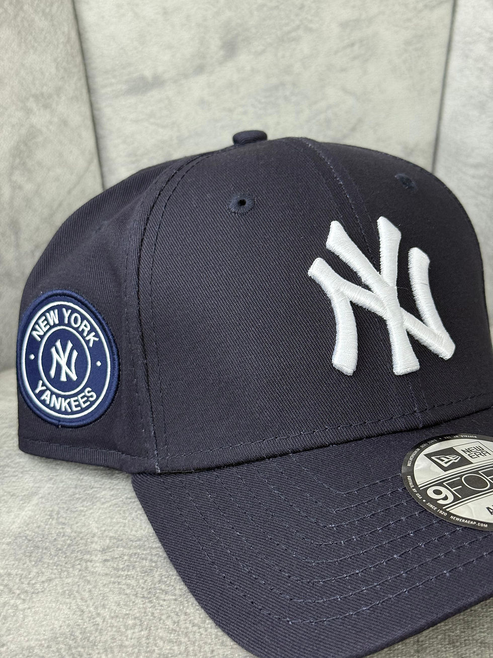 Miniatura: 9FORTY NEW YORK YANKEES NAVY SIDE PATCH