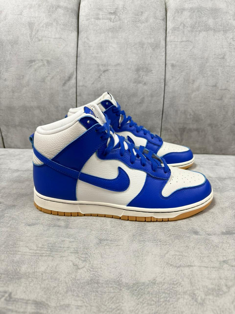 Miniatura: NIKE DUNK HI RETRO SE PHANTOM/RACER BLUE