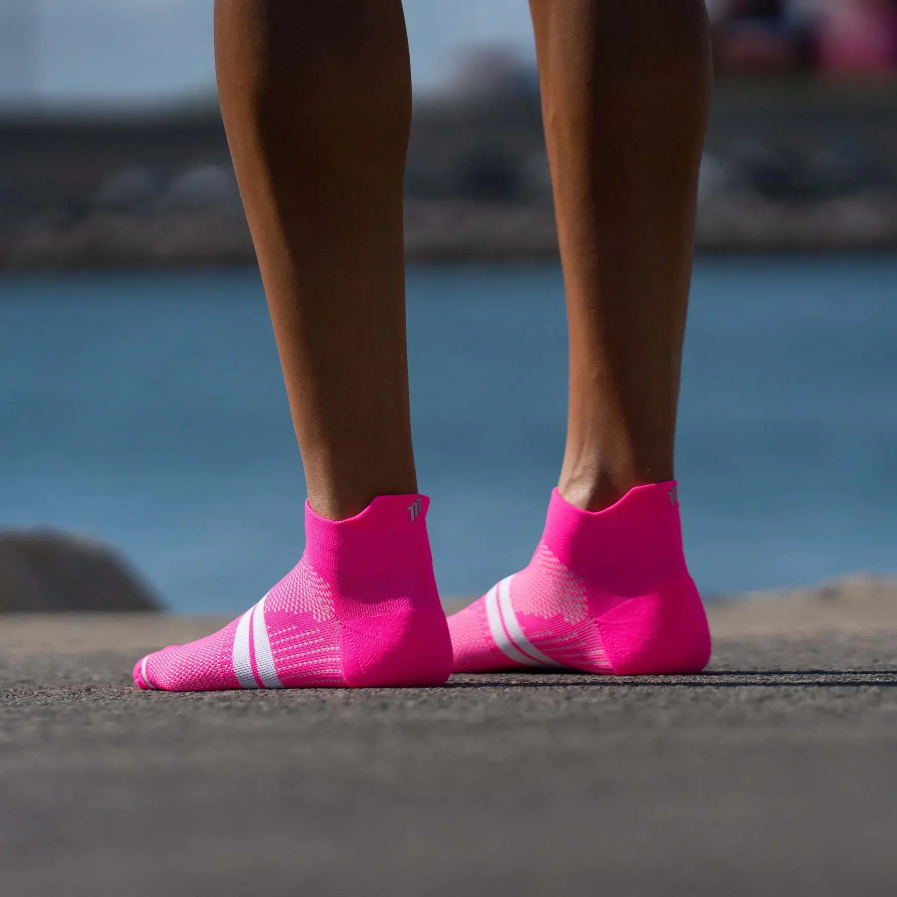 Noosa Pink - Running Socks