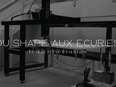 Quand nos machines cnc de la glisse s’allient à la sellerie