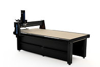 schèma 3D machine cnc de découpe KMSYSTEM fabricant français