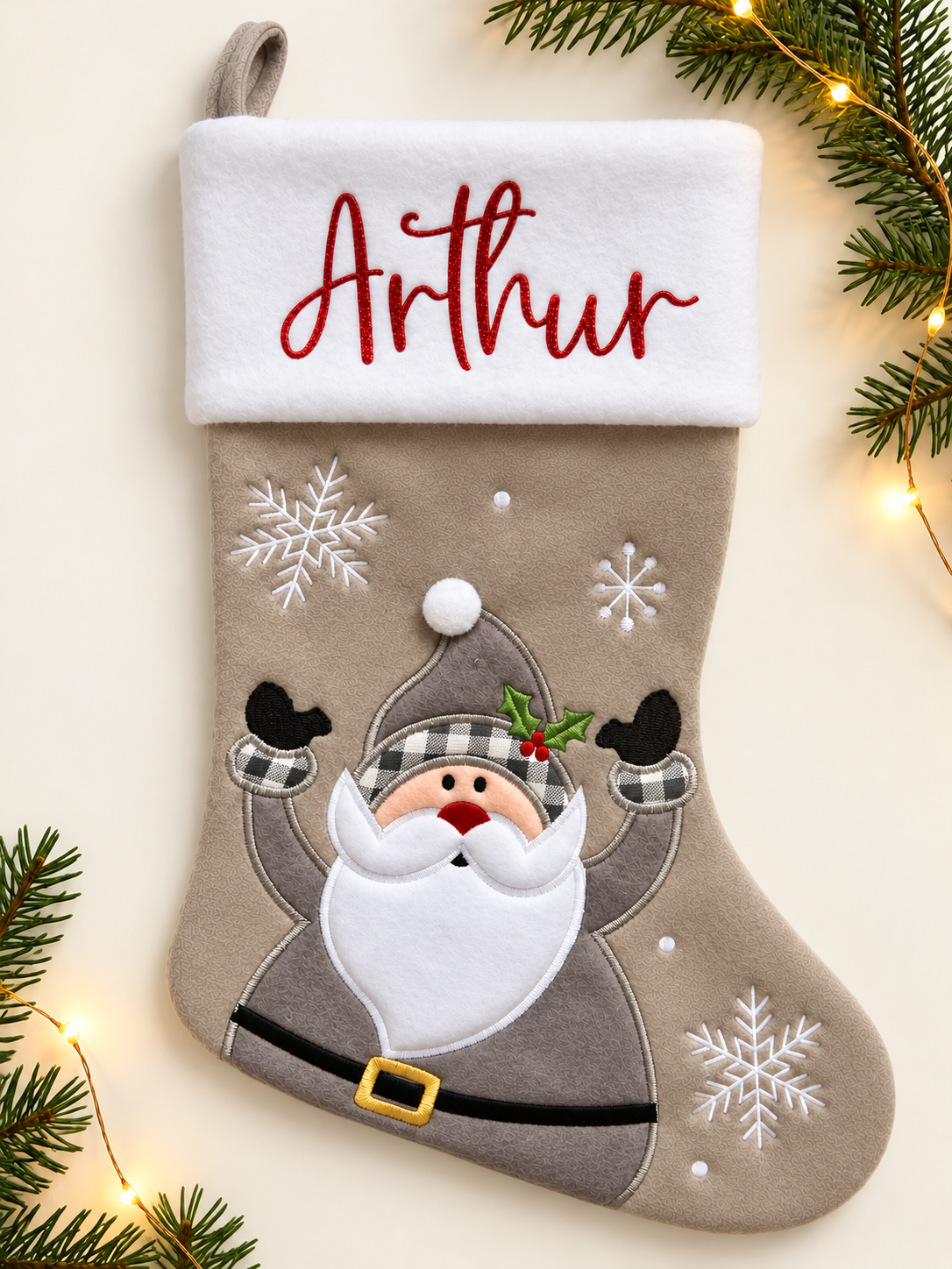 Personalised Santa Christmas Stocking