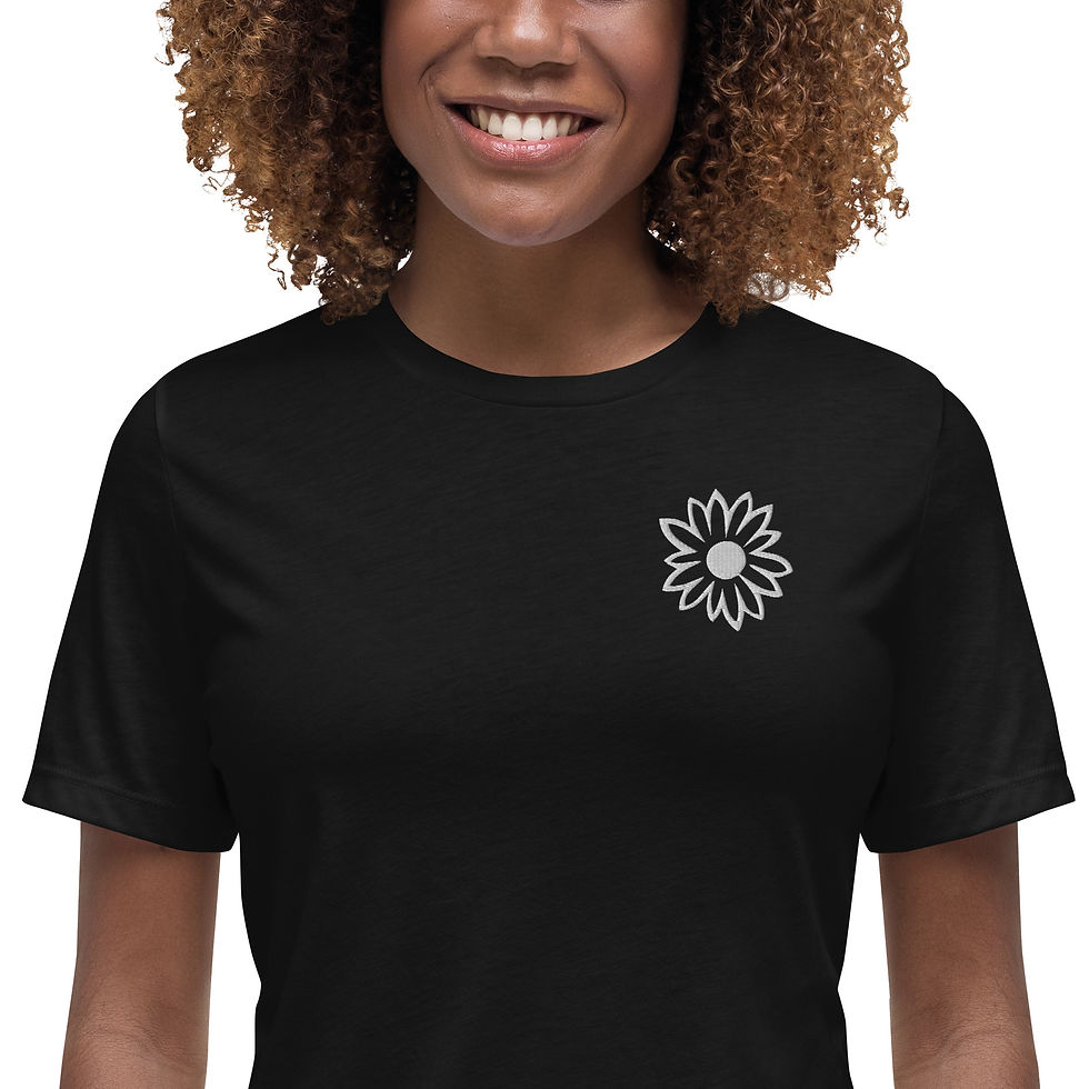Miniaturbild: Women's T-Shirt (Logo weiss, vorne gestickt)