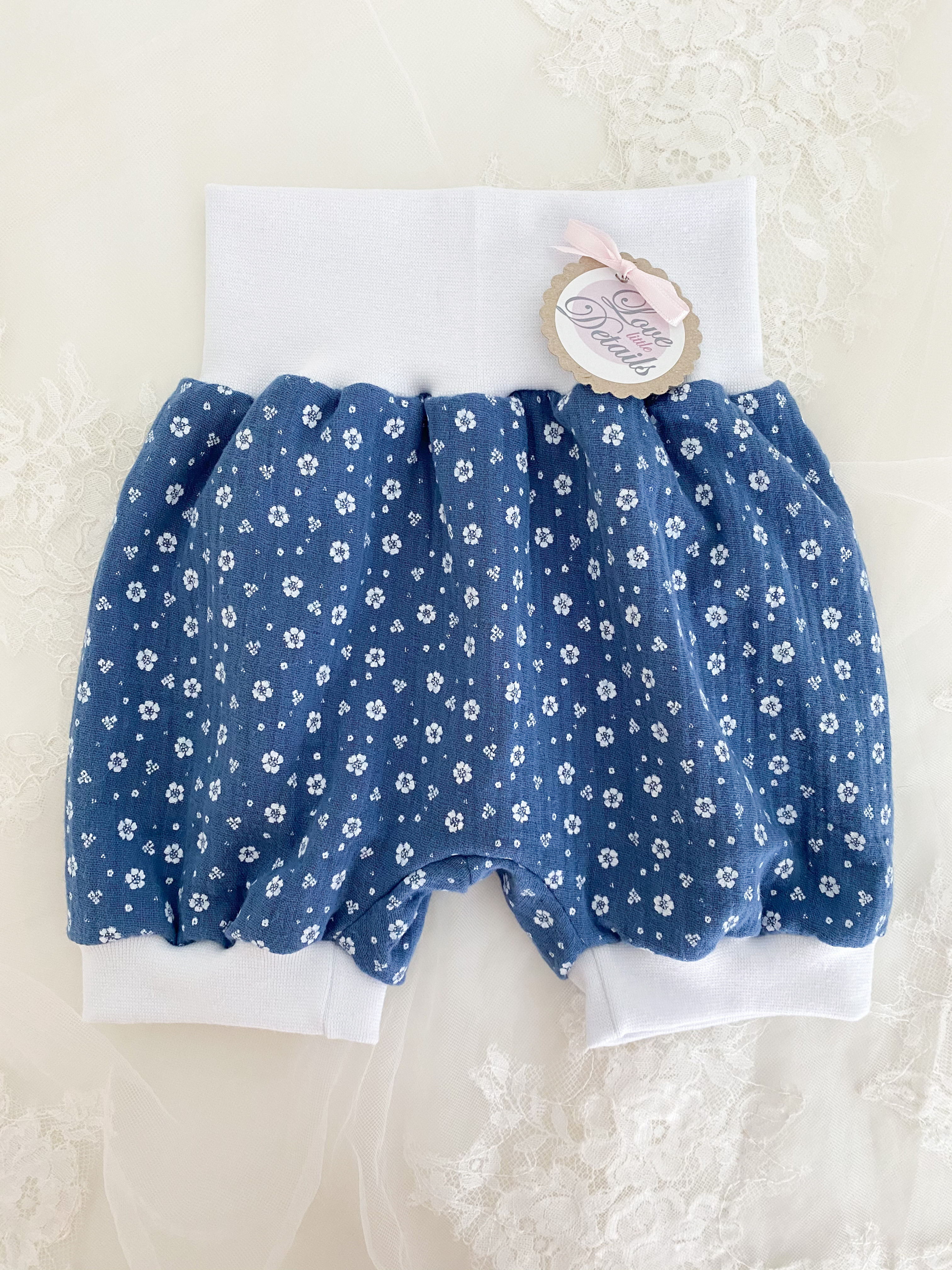 Pant short 80/92  Little Flowers