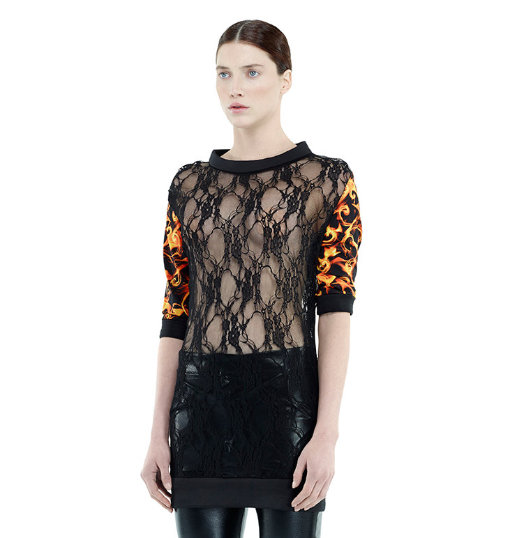 Lace Flamed Tunic Smithii