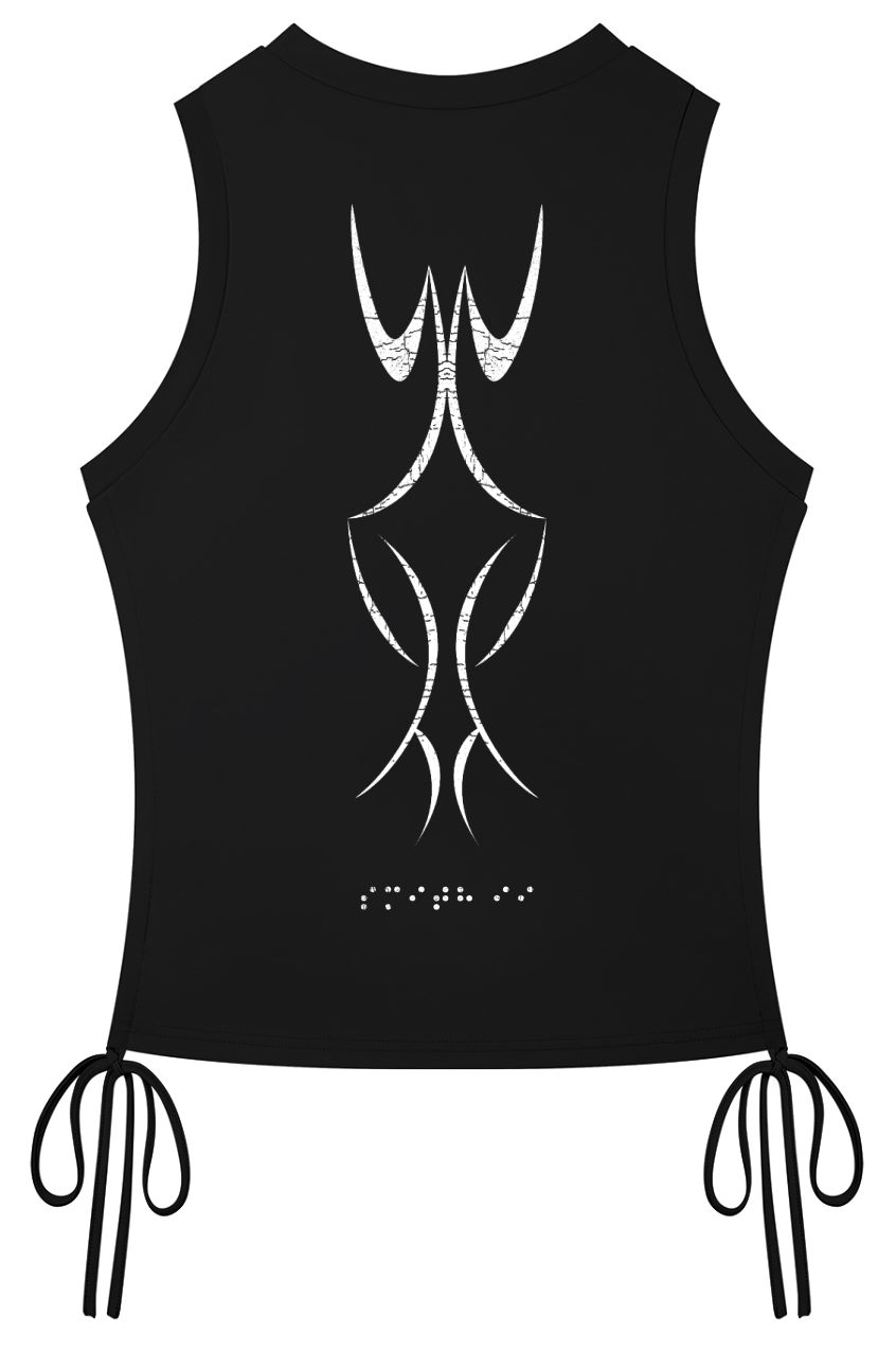 Thumbnail: TRIBAL Drawstring Tank Top