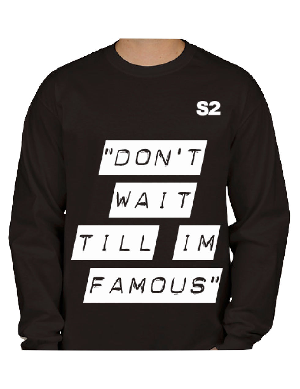 DNT Oversize Blackout Longsleeve (Black)