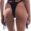 Thumbnail: CARINE RING BLACK BIKINI-[BOTTOM]